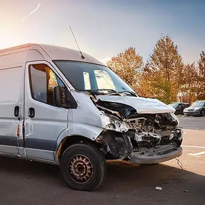 Transporter mit Schaden verkaufen